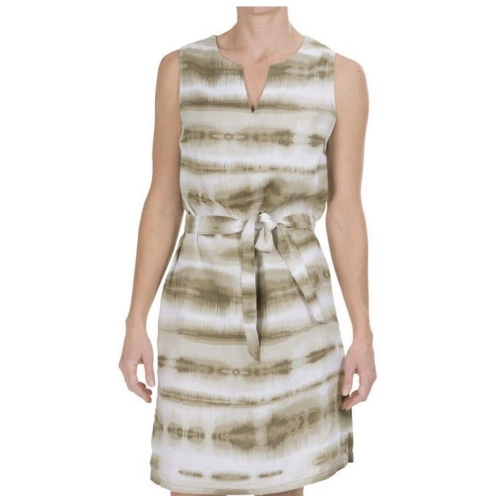 Tommy Bahama 100% Linen Sunrise Lagoon Dress Size Small